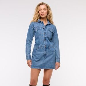 NWT Abercrombie Denim Dress